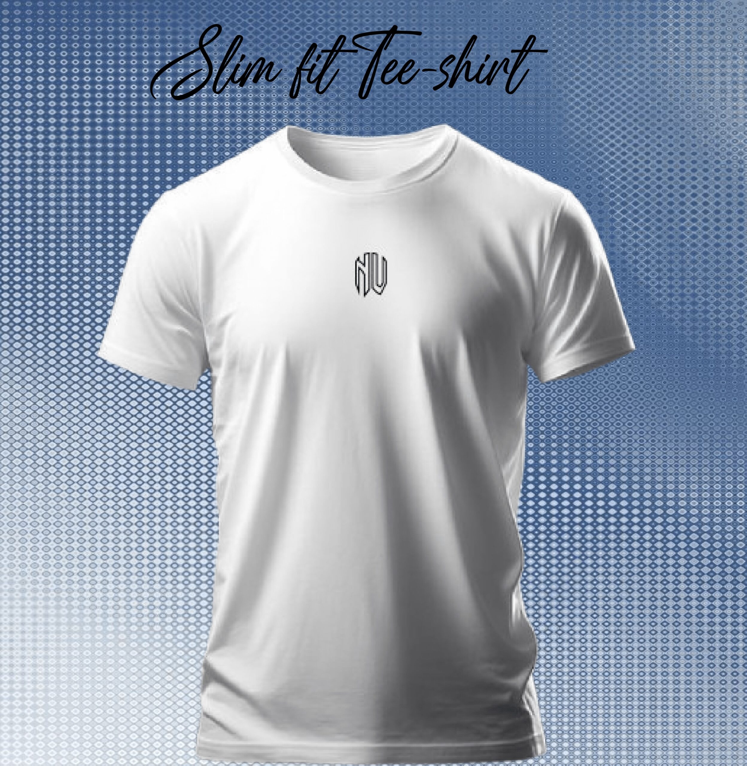 Slim fit t-shirt blanc