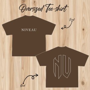 oversized t-shirt marron NV